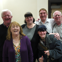 Photograph of some of SRSBs volunteers