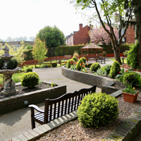 Photograph of Cairn Home garden