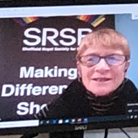 Photo of an online training session