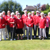 Photograph of clients from the bowling group