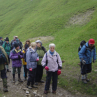 Photograph of Walking Group