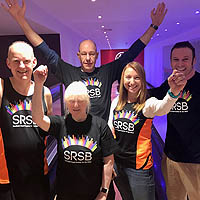Photograph of Team SRSB at Virgin Longe