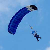 Tandem skydivers