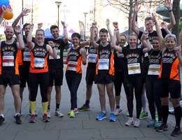 Photo of participants at a previous half marathon