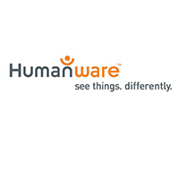 Humanware logo saying Humanware seethings. differently.