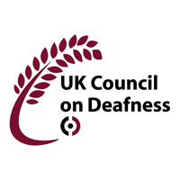 UK Council on Deafness logo