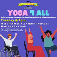 Picture of the yoga poster. Details in the story