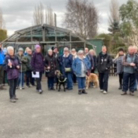 Photo of a group in Rotherham on a walk