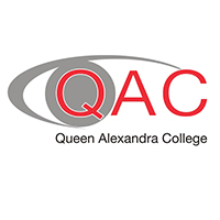 Image is the Queen Alexandra College logo